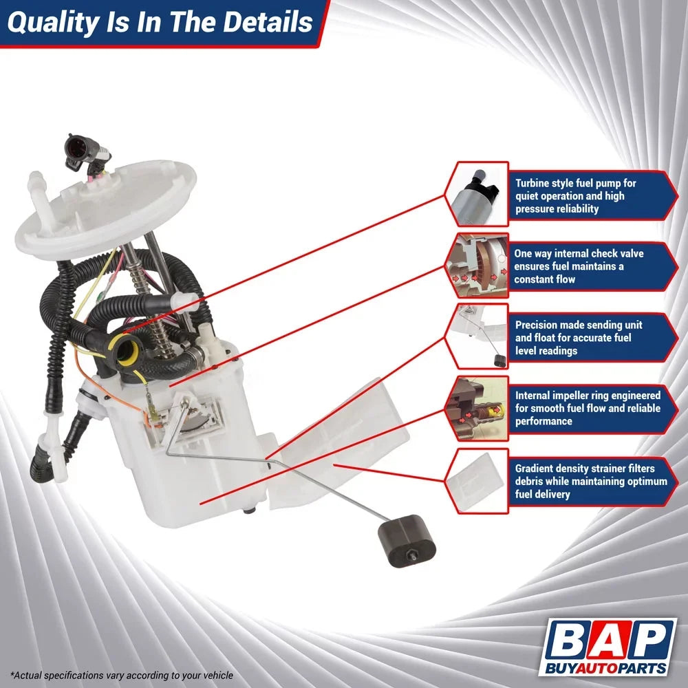 IMPALA CHEVROLET Buyautoparts Prix CX Fits 2007 For - Grand Pump Assembly 2007-2008 Buick Pontiac Fuel Impala LaCrosse LACROSSE LT, Chevy BUICK select: