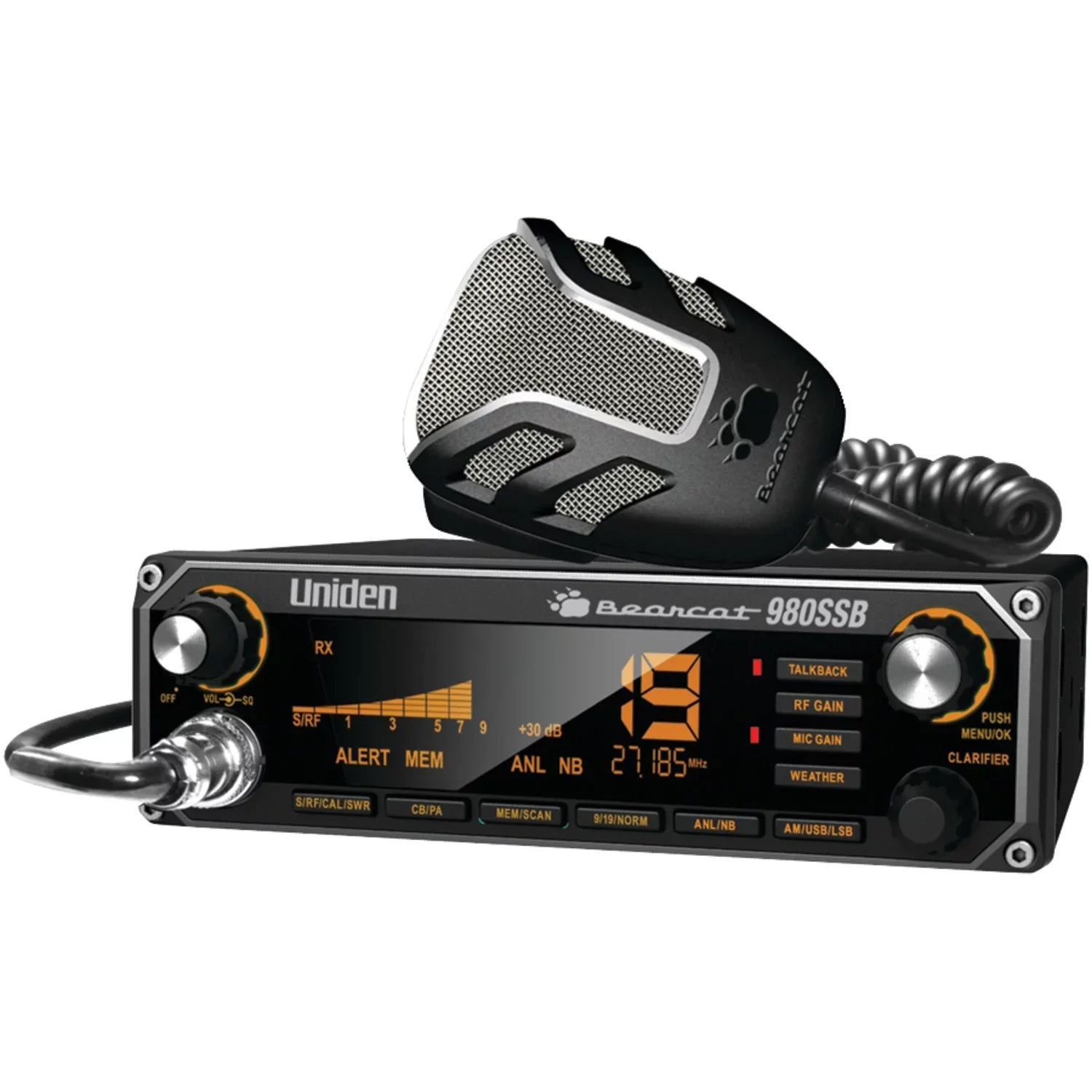 Accessory and Speaker with CB/Scanner 980SSB BEARCAT Uniden BC15 Radio SSB CB