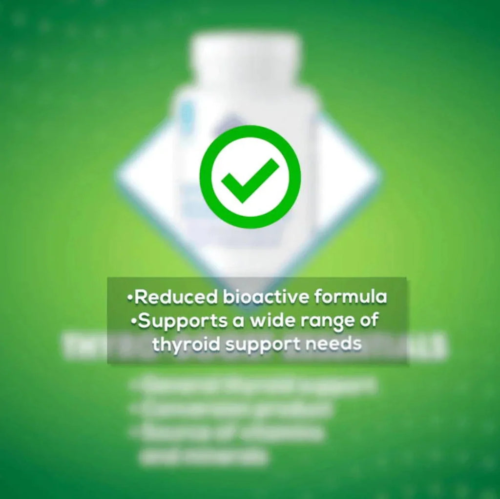 Optimal Non-Glandular Essentials, Capsules Thyro-Boost NuEthix Thyroid Function, 90 Support with