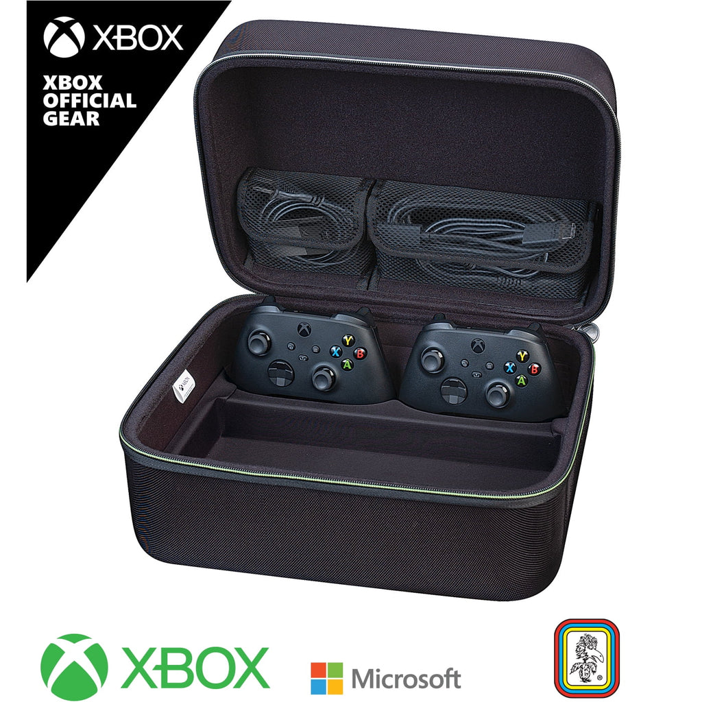 Case Industries System Black Traveler and Green, Game RDS Xbox X, - Video Game Carrying Series