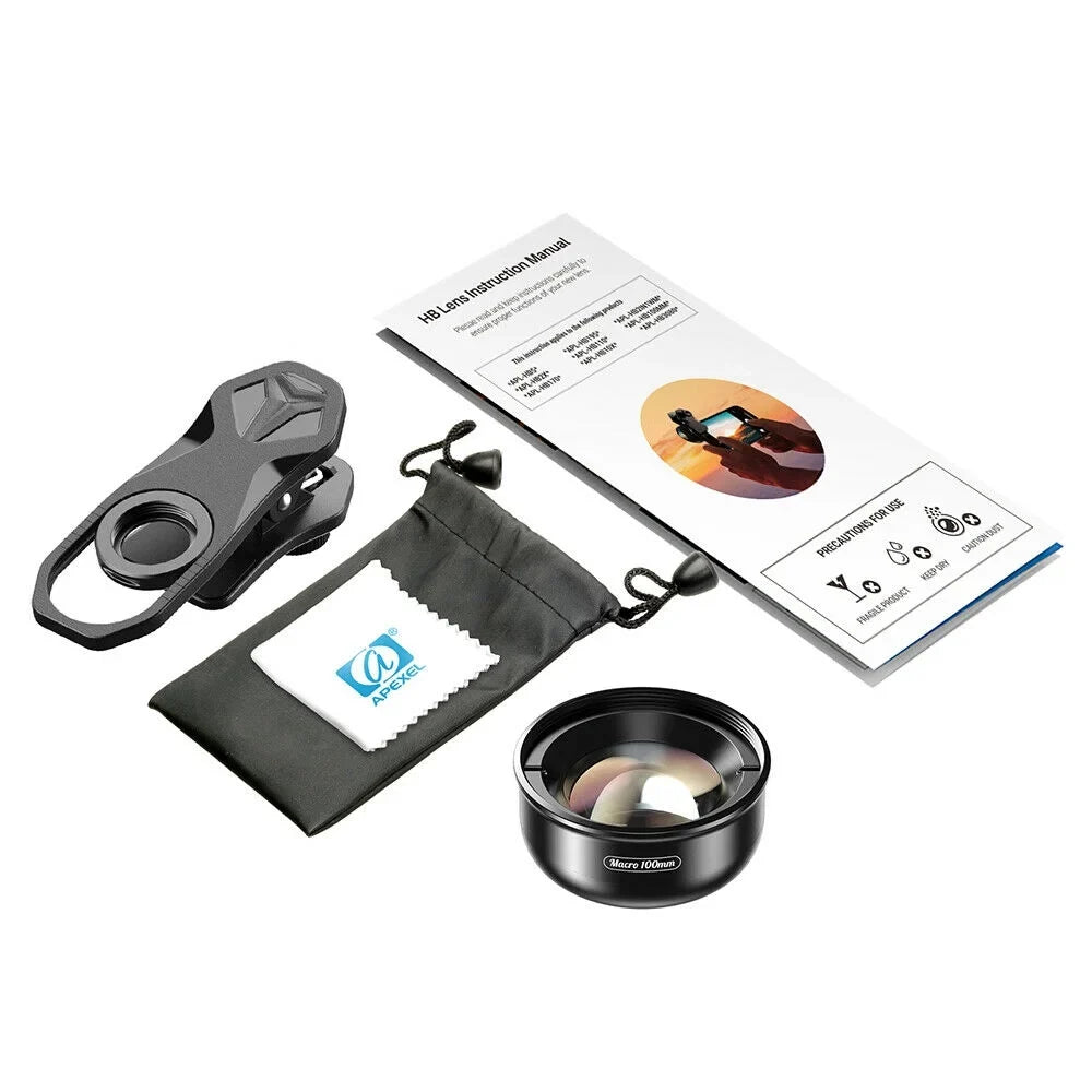 Coated Macro Multi-Layer Lens Shooting Aluminum Camera 40MM-70MM 4K Alloy HD External Accessory Optical Clip Distance Detachable Cellphone Lens