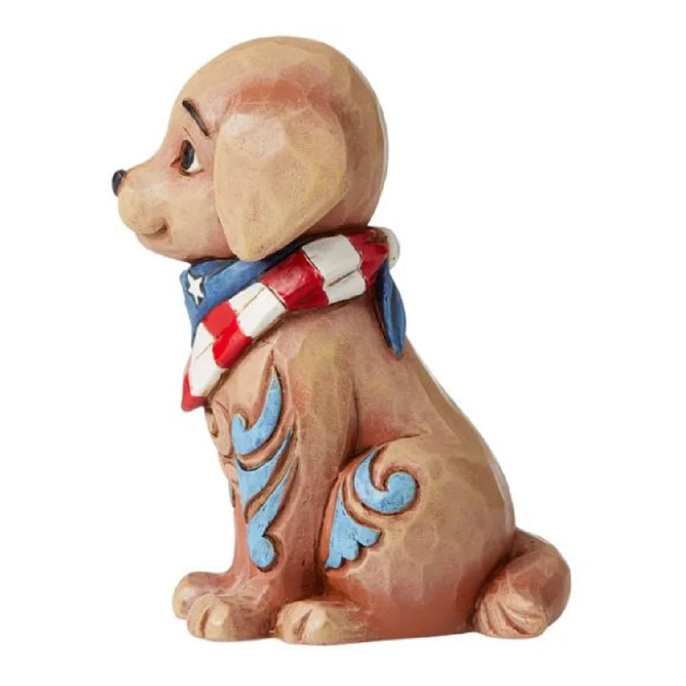6006442 Puppy Mini Shore Flag Scarf Jim American Patriotic