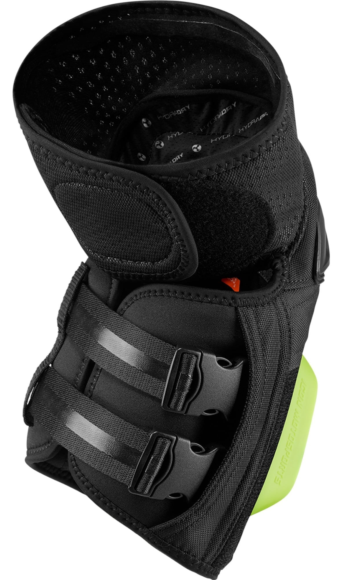 Pads Icon Knee CE SM/XL Cloverleaf-2 Black/Green