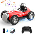 Speed Toys Stunt with RC Red Speaker Mode AUOSHI Bluetooth Gifts, Trucks Control for Music 2 RC Wireless Car Girls Car Fast Car Remote Boys for Kids 2.4GHz RC