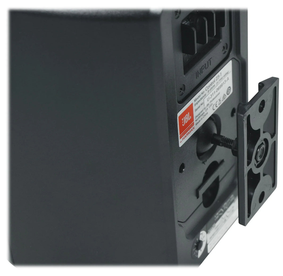 Control 23-1 JBL 70v Amp Black + Wall Commercial 3" (8) Indoor/Outdoor Speakers