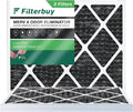 Eliminator Odor (3-Pack) with HVAC AC Activated Filters Furnace Carbon Air Filterbuy MERV 14x20x1 Pleated 8