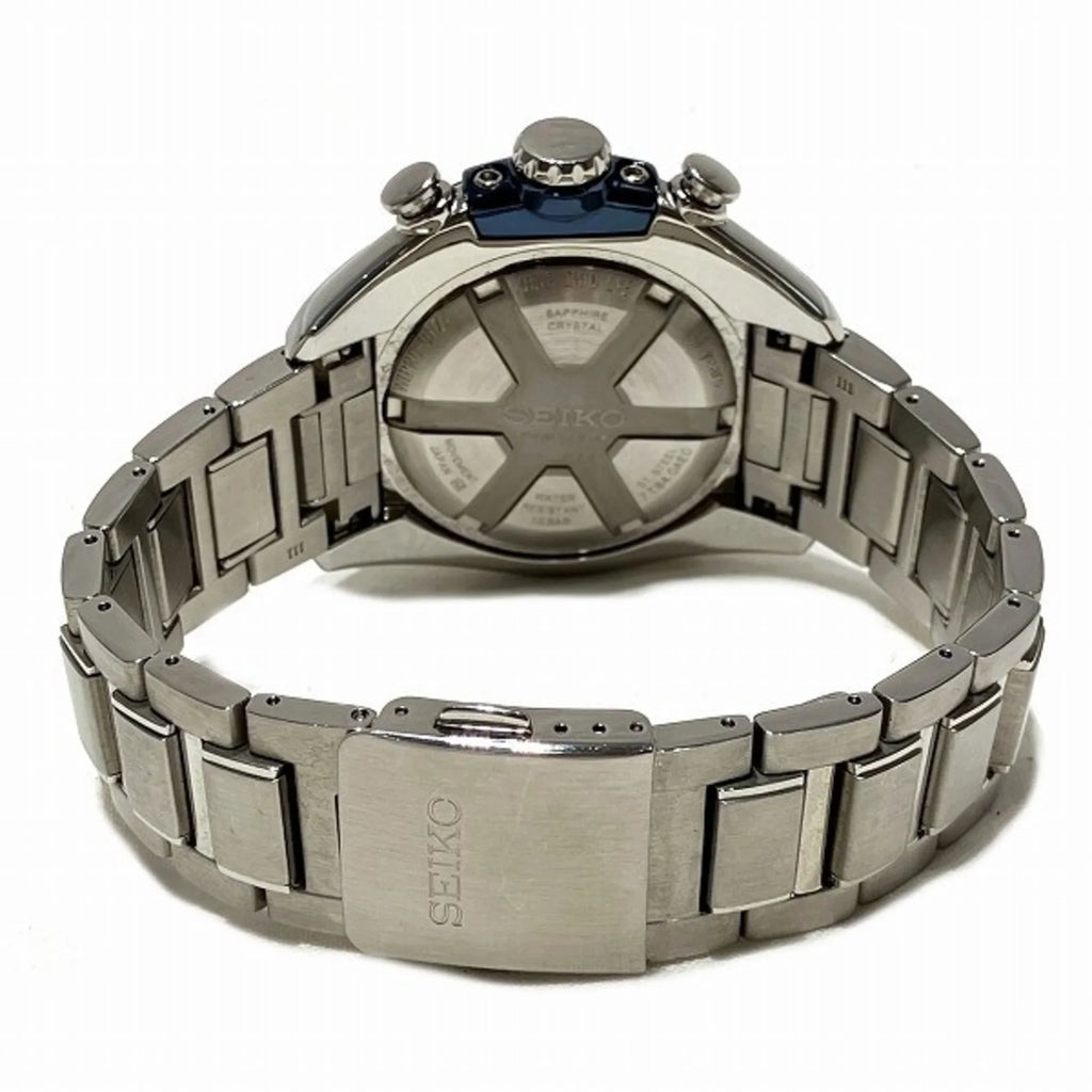 Velatura New) Chronograph Timer Pre-Owned Seiko Watch Quartz (Like Men's Yachting 7T84-0AE0
