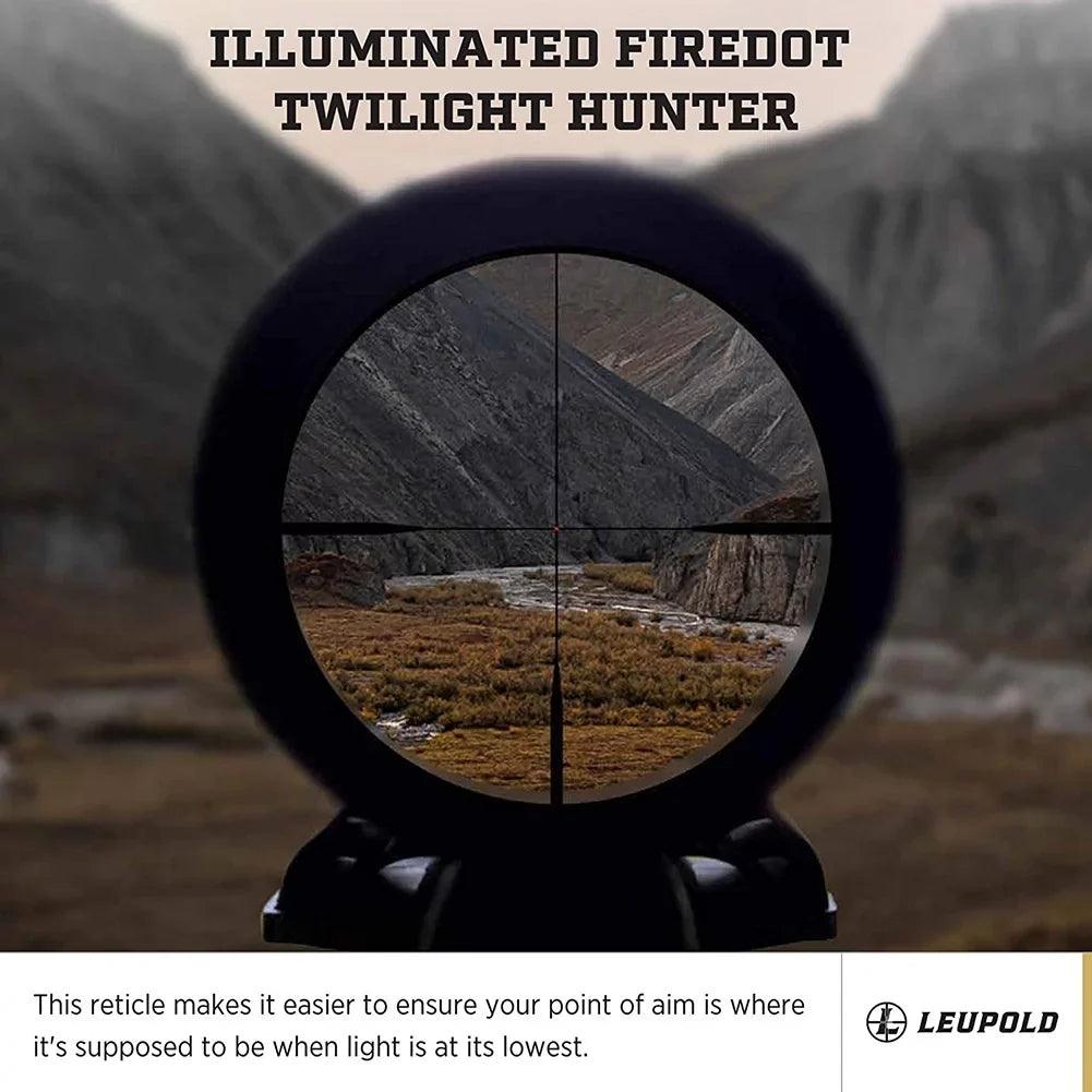 Riflescope Hunter VX-3HD 30mm Illuminated FireDot 4.5-14x50 Twilight (180629) CDS-ZL LEUPOLD