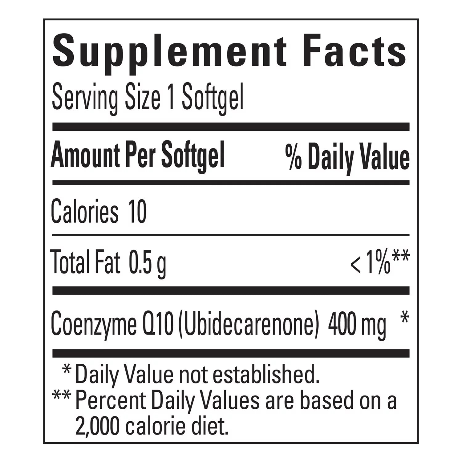 Made mg Nature 400 Count) (90 CoQ10 Softgels