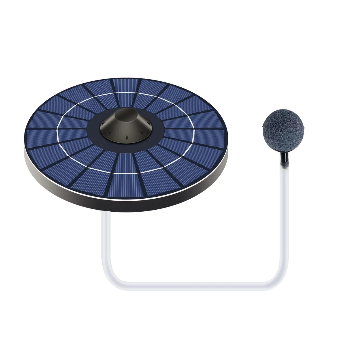 Small Water Stone se Small mewmewcat Tank Water Solar Pond Small Bubble Bubble Aerator Tank Pump Air Pond Water Fish Pond Tank Instrument,Aerator Aerator Pond Stone Carevas Fish