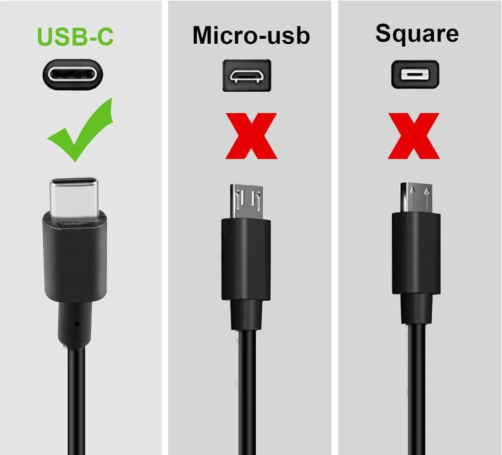 Cord 12-f015nr Guy-Tech Ac USB-C with x2 HP Adapter Power Compatible Charger 12-f014dx Chromebook 65W