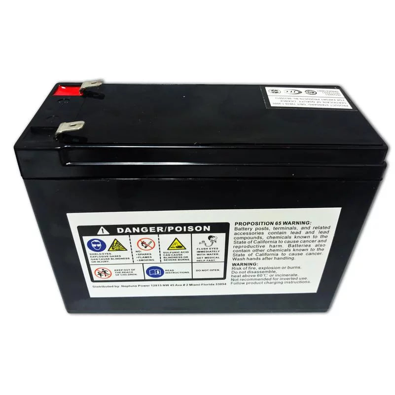 2 Electric by - 10Ah SLA 300 12V EVO Pack Replacement Neptune Scooters Battery