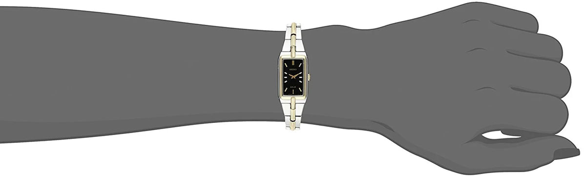 Analog SUP274 Women's Display Tone Two Quartz Analog Watch Seiko