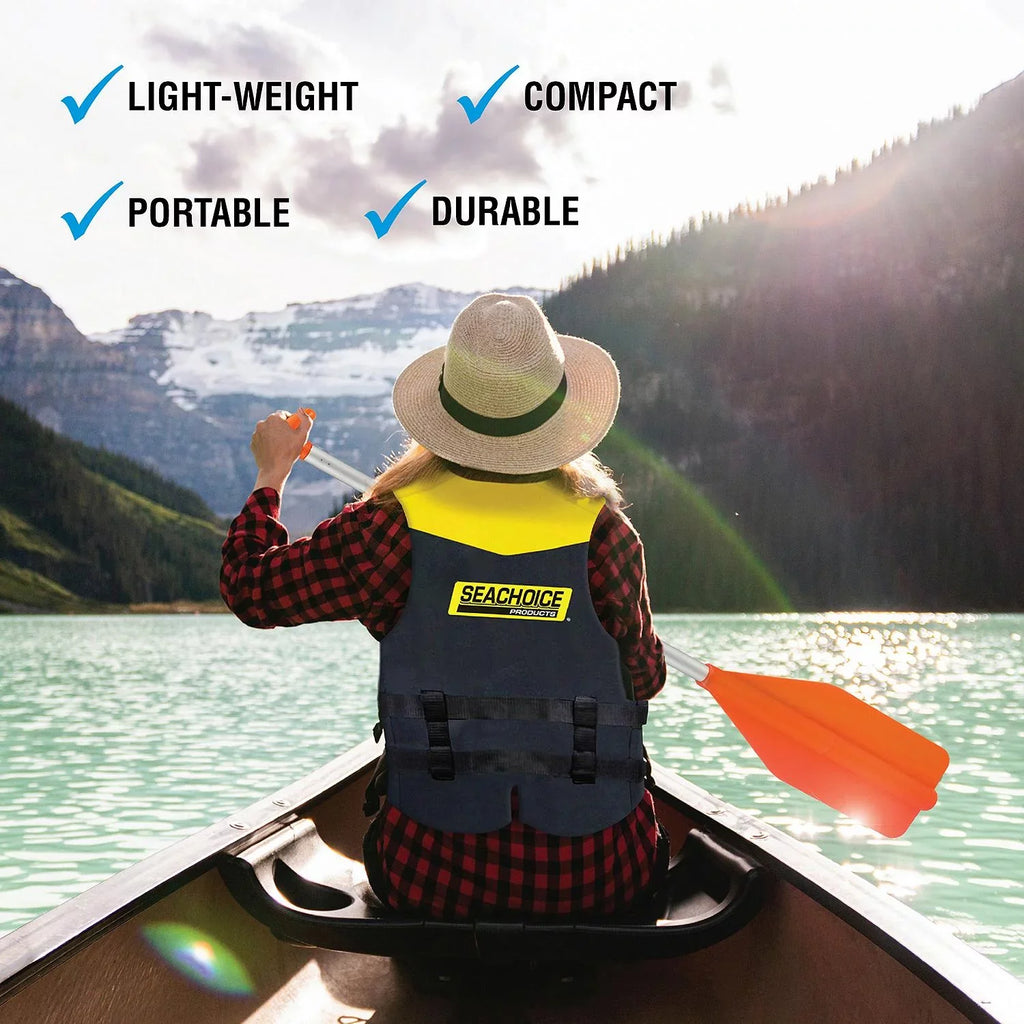 Paddle 71100 Seachoice Telescoping to 45" Orange 25"