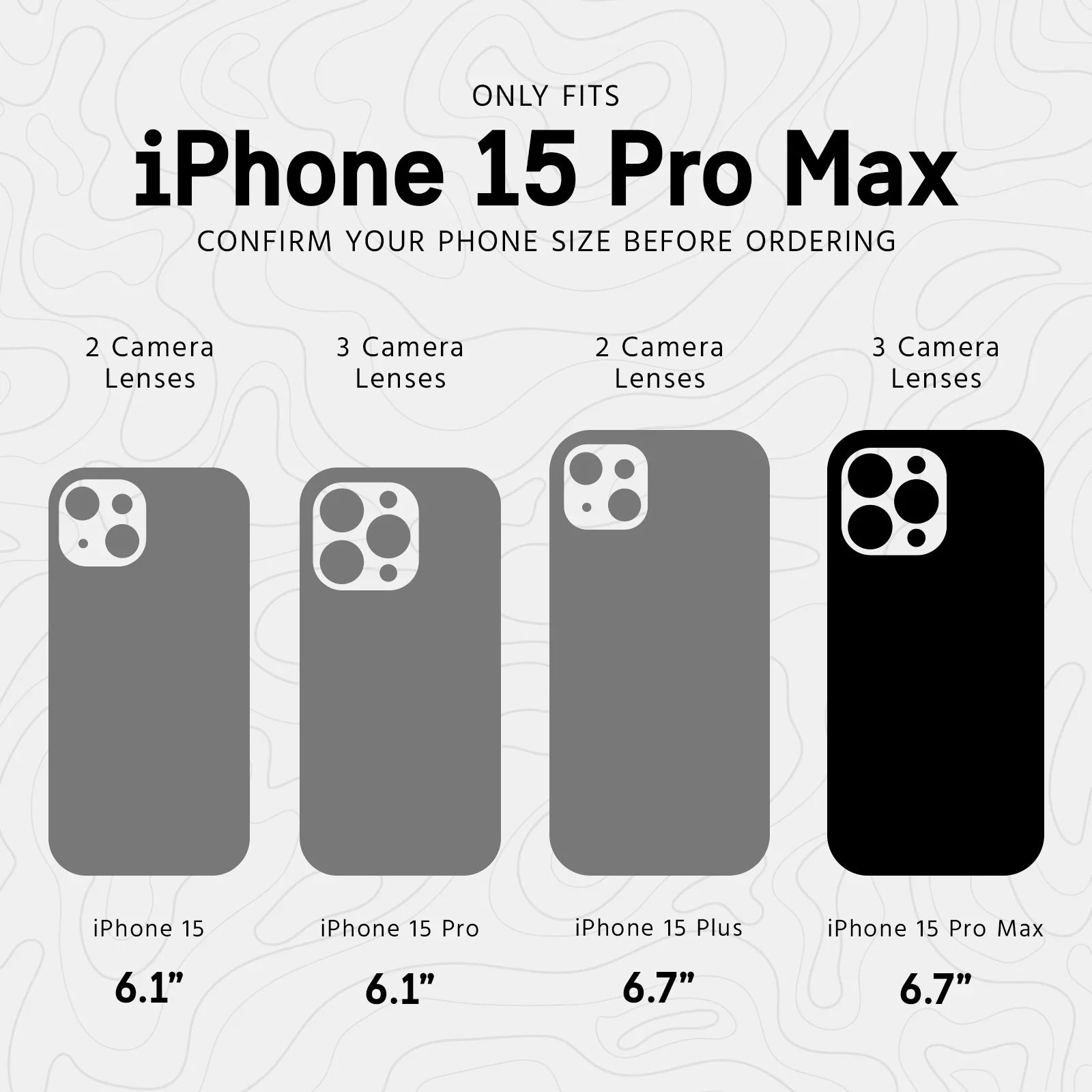 15 Series Holster Pelican Clip Voyager Apple Compatible] Pro Belt Max [MagSafe iPhone Clear - Case with