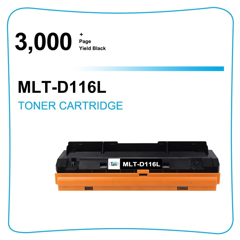 SL-M2835DW 2 MLT-D116L Compatible D116L 116L SL-M2825DW MLTD116L (Black, MLTD116L Toner Pack) Samsung Cartridge for SL-M2625D