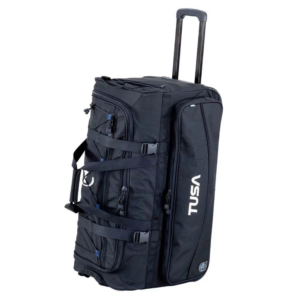 TUSA Duffel Adult (RD-2-BK) Bag Roller Black Unisex