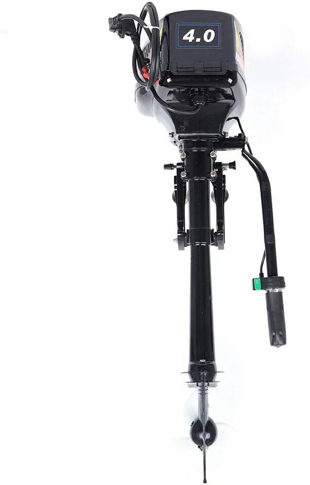 Motor Propeller Trolling Start Motor Motor, Trolley Electric Boat Electric Engine 4HP Brushless Outboard Driver Duty Outboard Heavy Marine 1000W Miumaeov Propeller