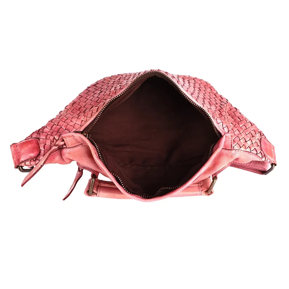 Purse Handbag NM Western Fanny Vintage Pack Leather Cowhide Women Bag Nmbgm148C Never Genuine Handmade Mind