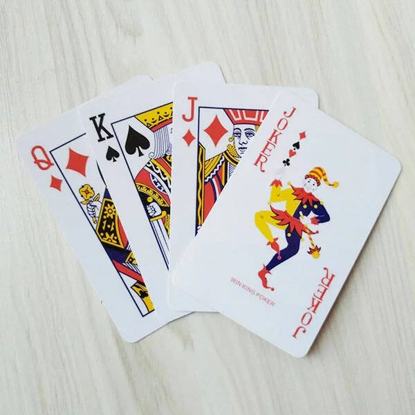 poker colorful index card score playing tile game polygon patterns