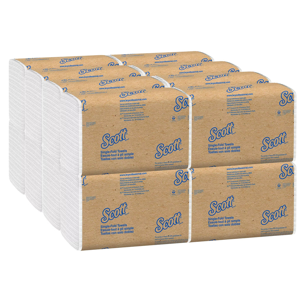 Fold Towels Paper 16 Clip, Towels Case / Single Paper, Affordable / (01700), Scott Clips White, Towel 250