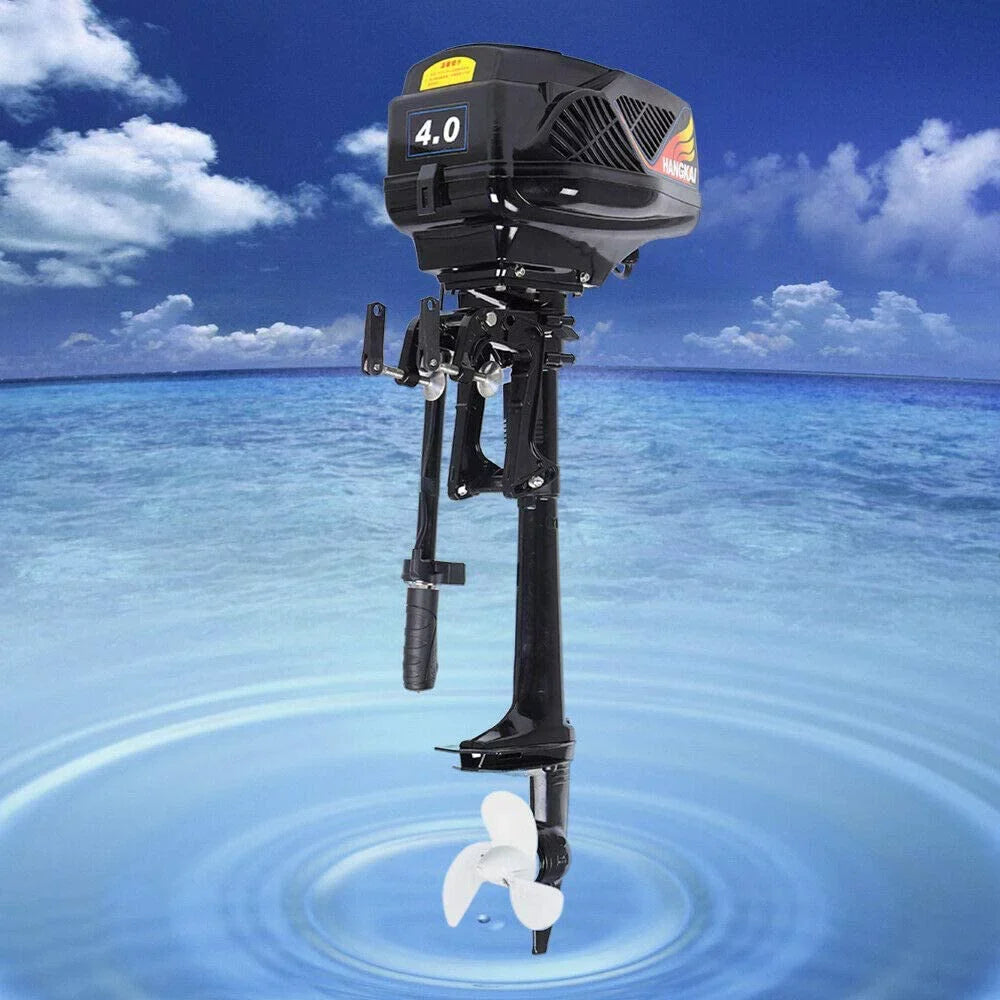 Motor Propeller Trolling Start Motor Motor, Trolley Electric Boat Electric Engine 4HP Brushless Outboard Driver Duty Outboard Heavy Marine 1000W Miumaeov Propeller