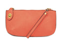One-Size Joy Coral, Women's Clutch, Wristlet Crossbody Mini Susan