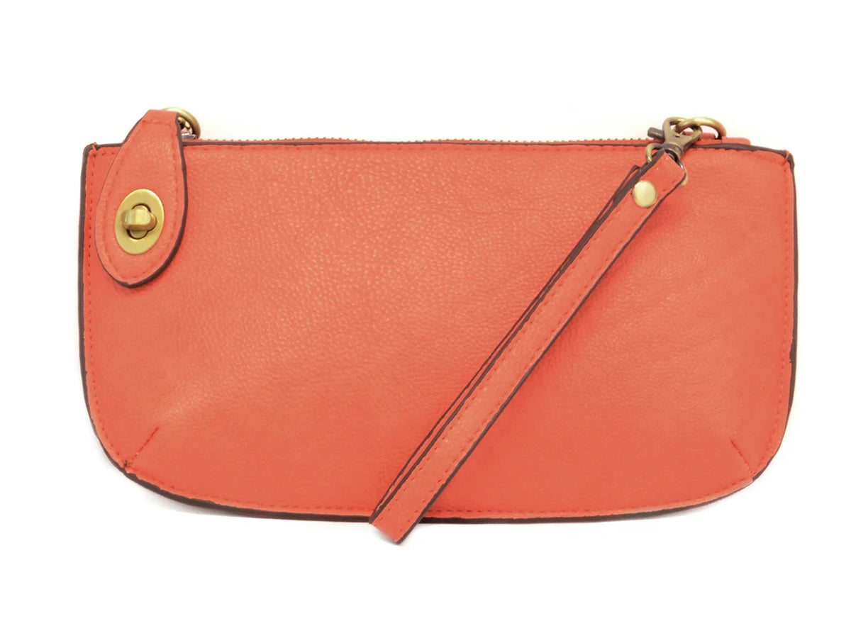 One-Size Joy Coral, Women's Clutch, Wristlet Crossbody Mini Susan