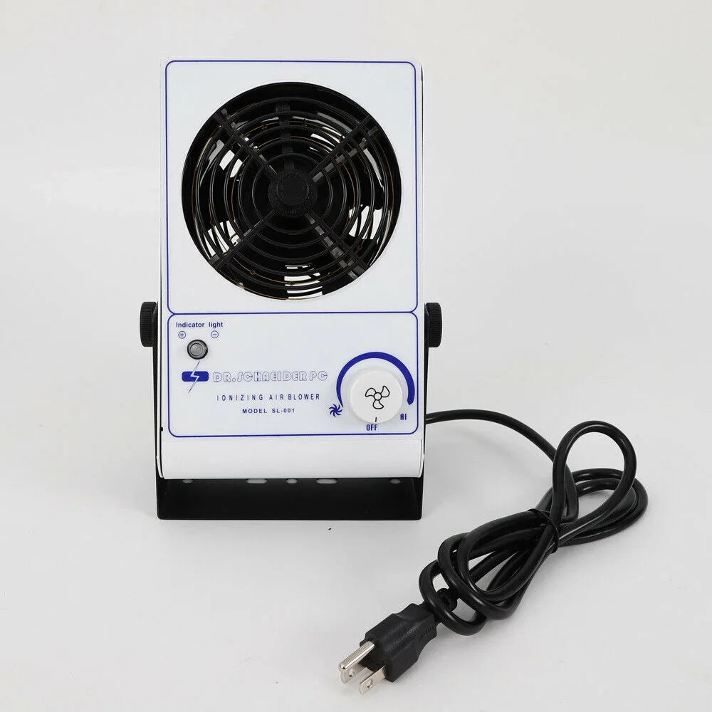 Ionizing Oukaning Machine Electrostatic Desktop Blower Electrostatic Air Eliminating