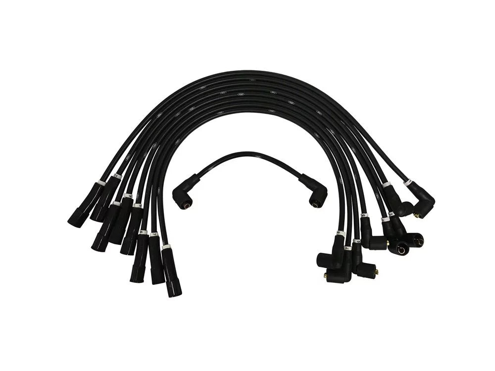 8MM Scott 390/428 C7OZ-12259-BK8 Black Wires Drake Plug Spark