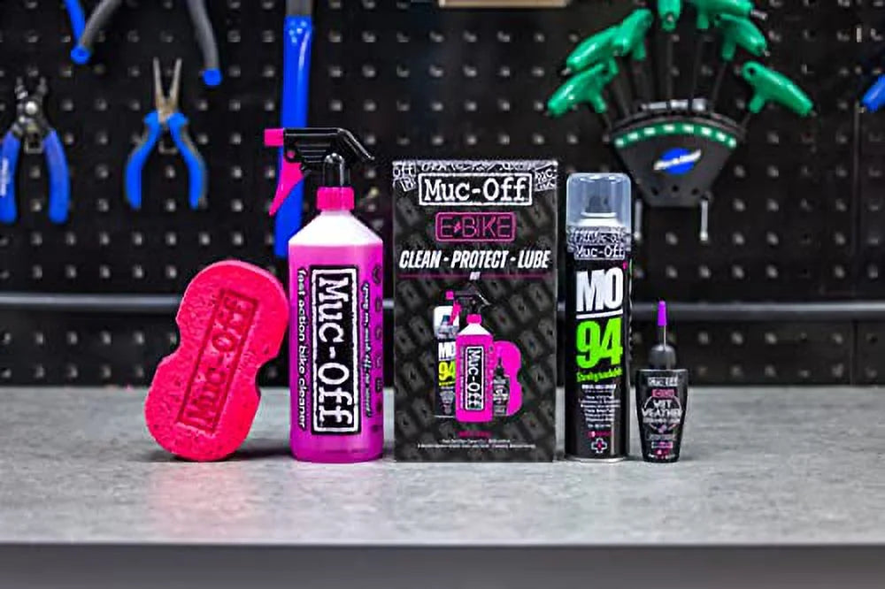 Includes - Lube Kit, Kit Chain Cleaning Kit Muc-Off Clean, Lube Bike for & Bike Wash Maintenance Protect and Bikes eBike Electric Bike Bike -