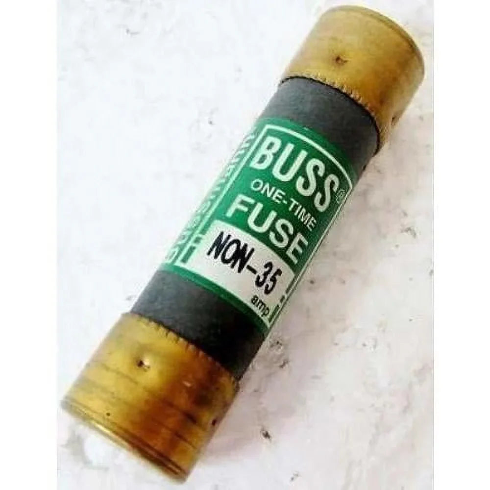 250v, fuse, one (10 pieces) cooper non-35 35a, time