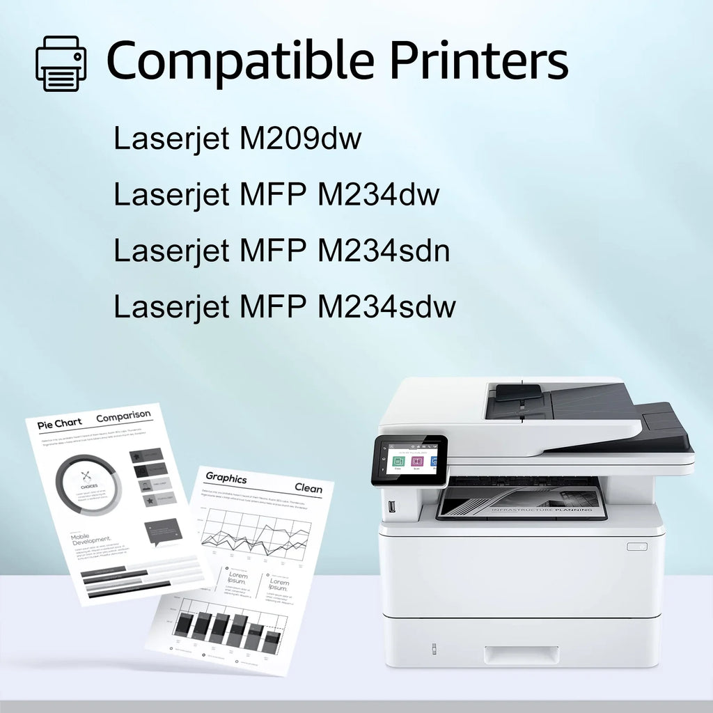 (No with Chip) Cartridge 134A Replacement M234dw Printer Black Compatible MFP for M234sdw Toner HP HP W1340A 8 M209dw M234sdn Laserjet GREENCYCLE