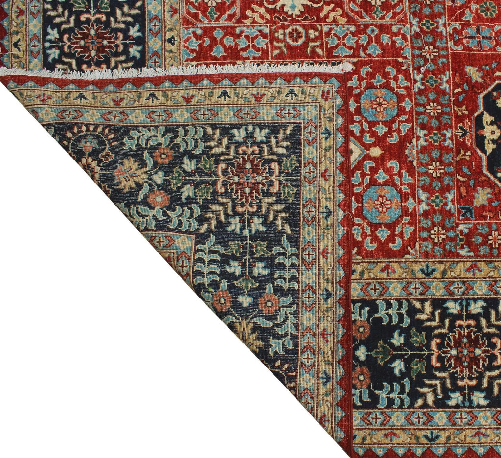 Red/Blue Aria Mervin x 11'11" 8'10" Rug,