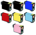 (T1572PBK1CMYLCLM) PrinterDash Stylus Inkjet R3000 Replacement Photo 157) (2-PBK/1-C/M/Y/LC/LM) Combo (NO. for Pack