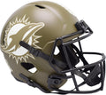 Helmet Dolphins To Service Salute Speed Riddell Replica Miami 2022