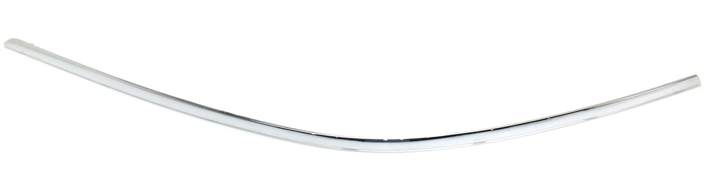 Benz C300 Rear, Trim C250 2012-2014 Mercedes Driver Bumper Chrome Outer With Side, Left Compatible