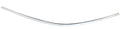 Benz C300 Rear, Trim C250 2012-2014 Mercedes Driver Bumper Chrome Outer With Side, Left Compatible