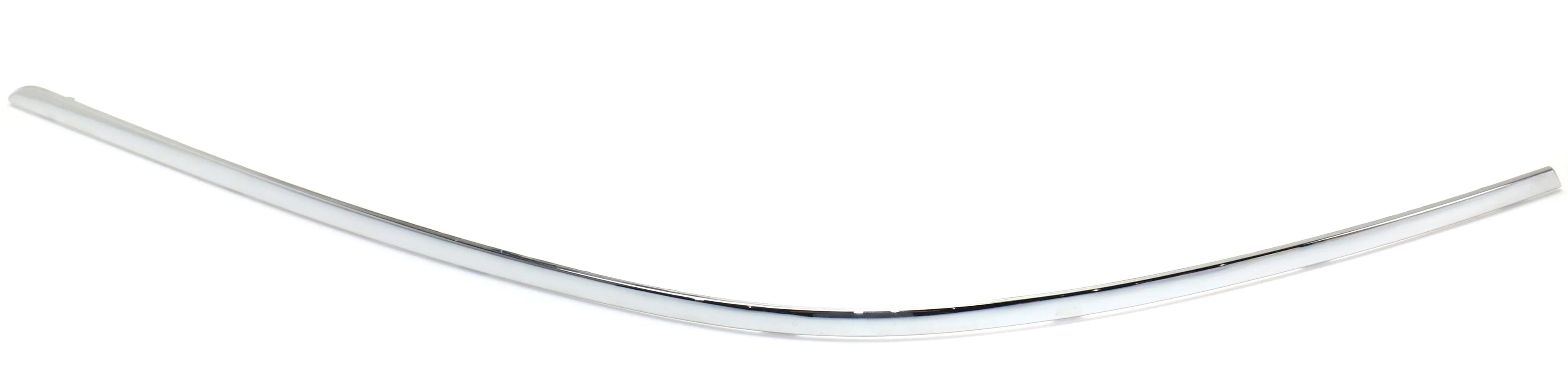 Benz C300 Rear, Trim C250 2012-2014 Mercedes Driver Bumper Chrome Outer With Side, Left Compatible