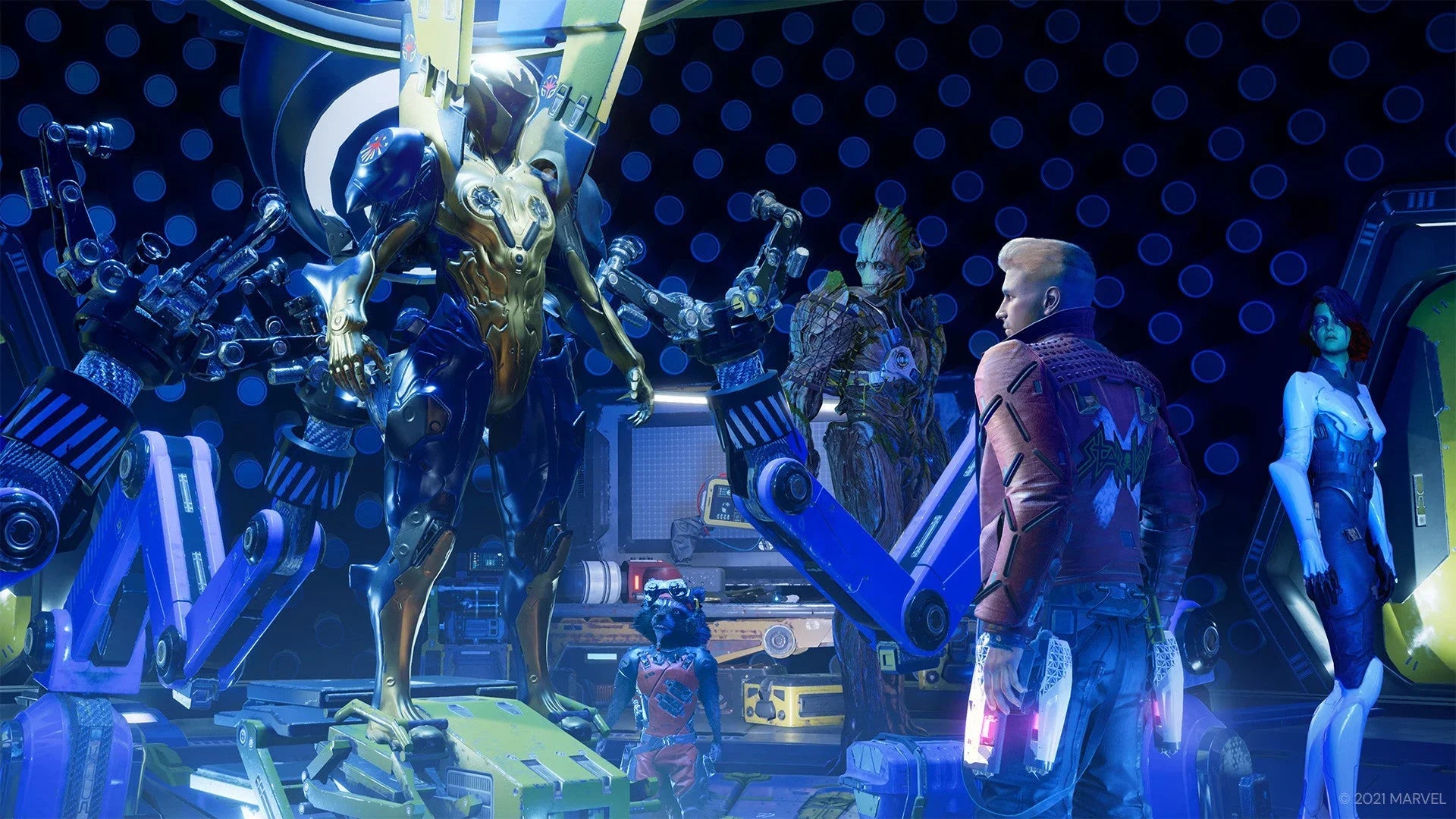 the Guardians [PlayStation of Marvel's 5] Galaxy