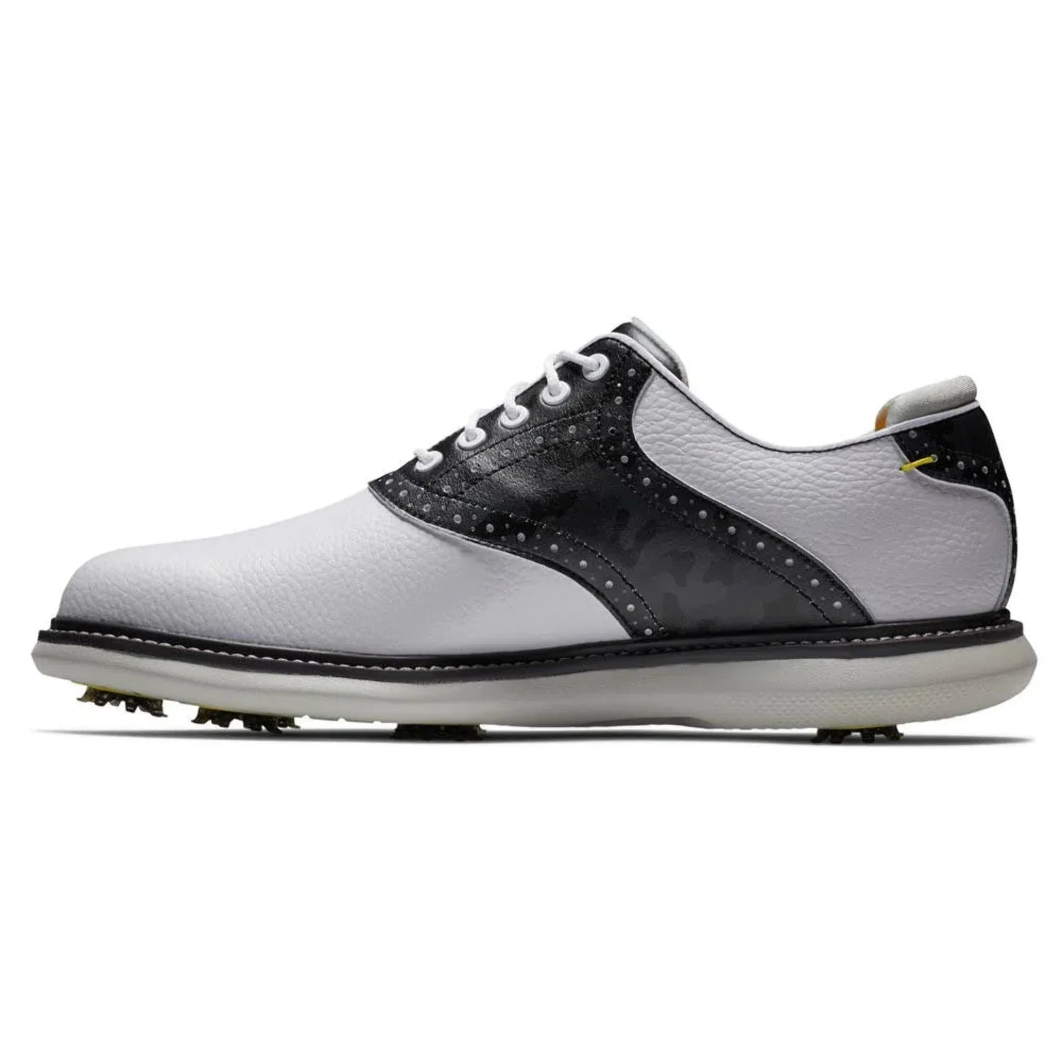 Men's Wide - 11.5 Traditions - FootJoy Golf - Shoes 57903 White/Gray