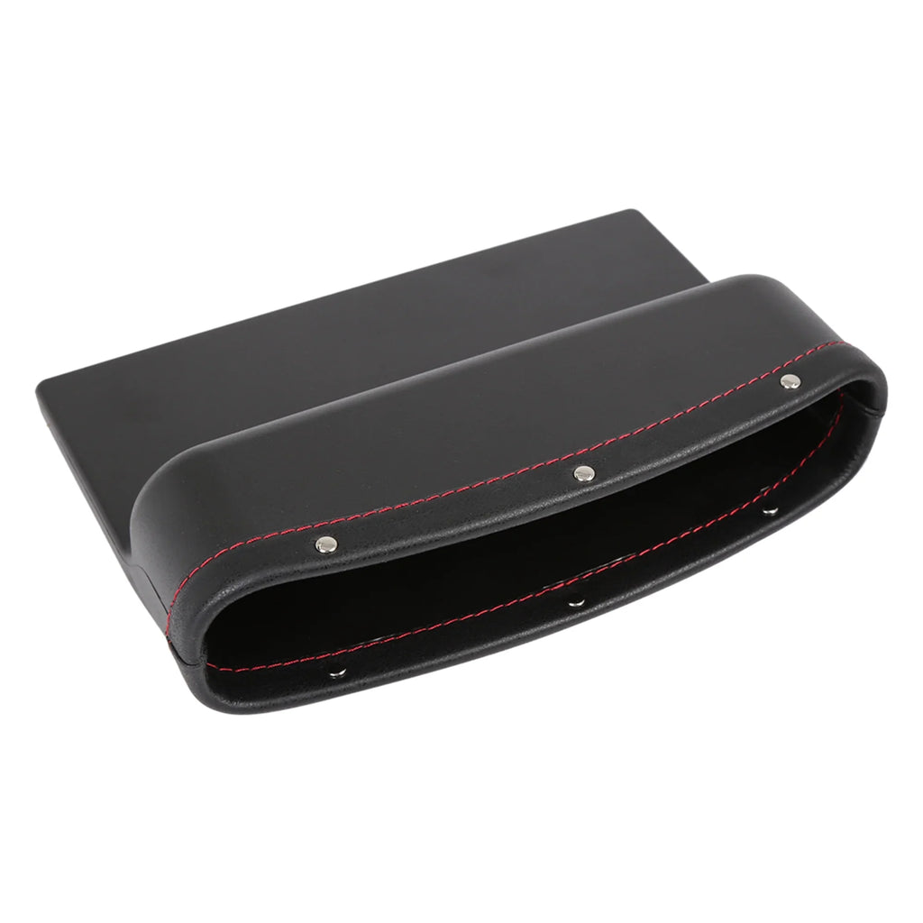 Seat Black Driver Red Side Storage Crevice Gap Car Box 4pcs Passenger