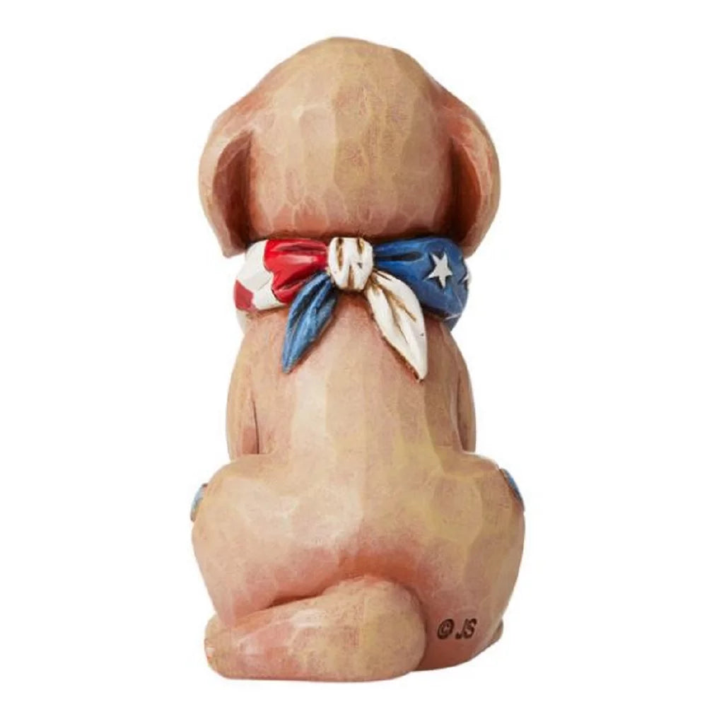 6006442 Puppy Mini Shore Flag Scarf Jim American Patriotic