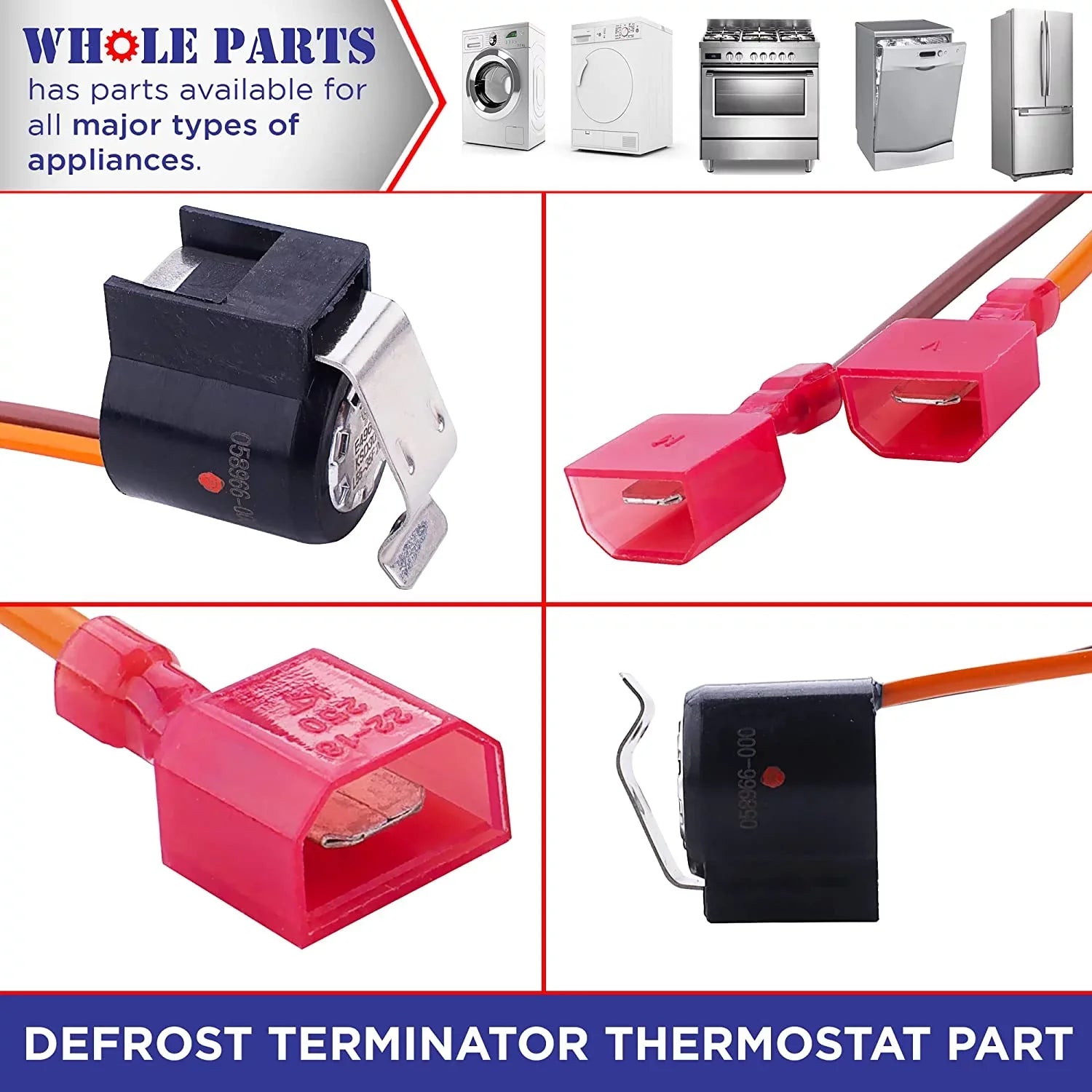 '- Viking & Defrost # Replacement Part With Whole Refrigerators Some 058966-000 Parts Terminator Compatible Thermostat