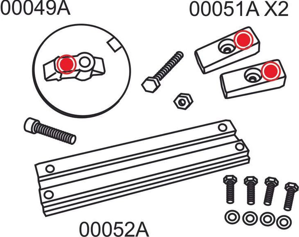 Outboards Kit Zinc CMVERDO4KIT, 18-6156 Zinc 4 And Anode 95111, Optimax Complete Kit US Verado Grade Replaces 8M010755, Mercury Military Fits