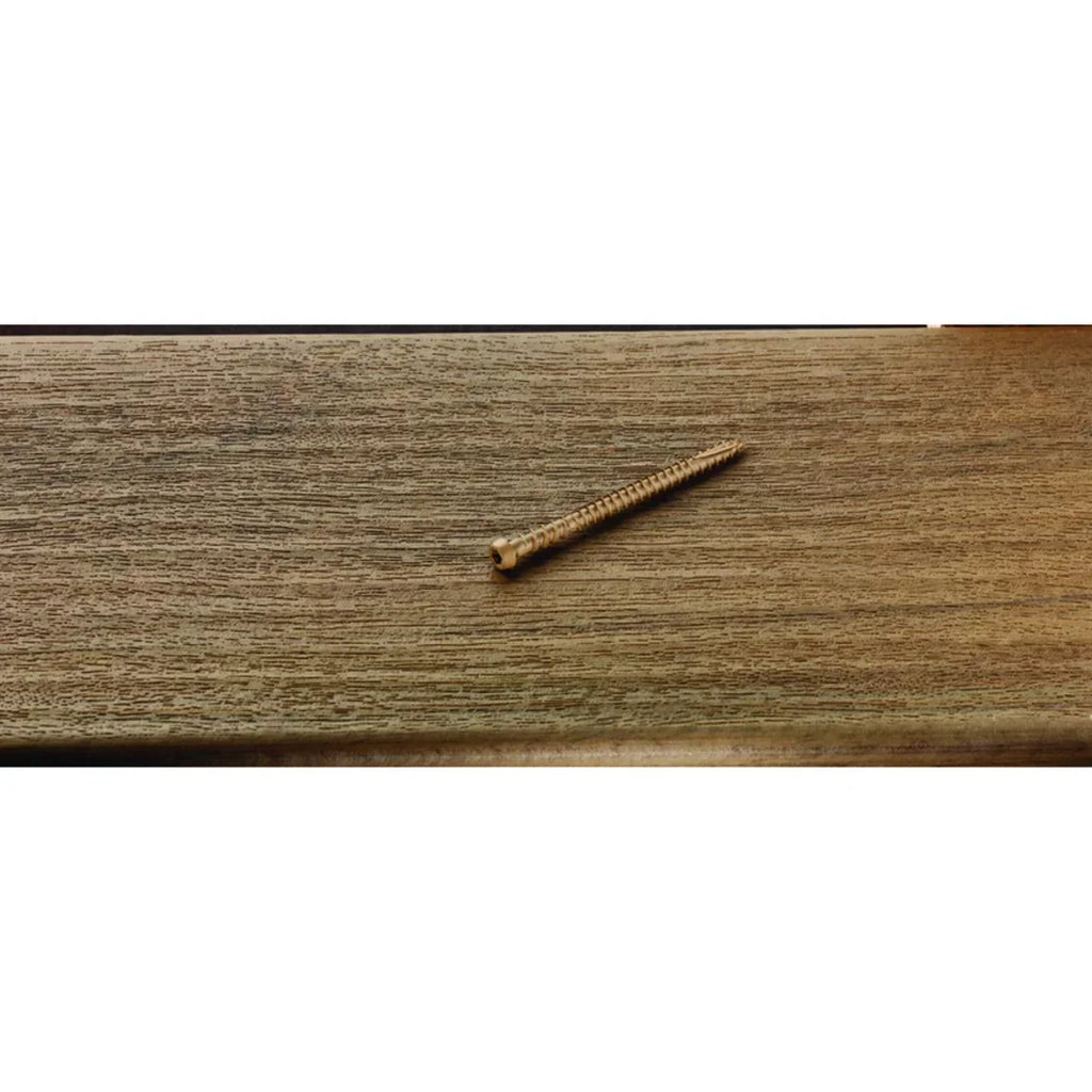 Epoxy Carbon Steel Starborn Coated No.10 2.75 x Undercut Deck Head Composite Screws, Star in.