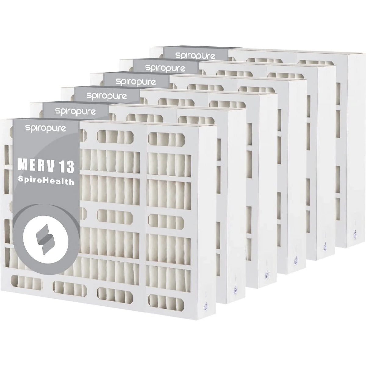 in Made (6 9x20x4 USA Filters Air Filter - 13 SpiroPure Pleated Pack) MERV