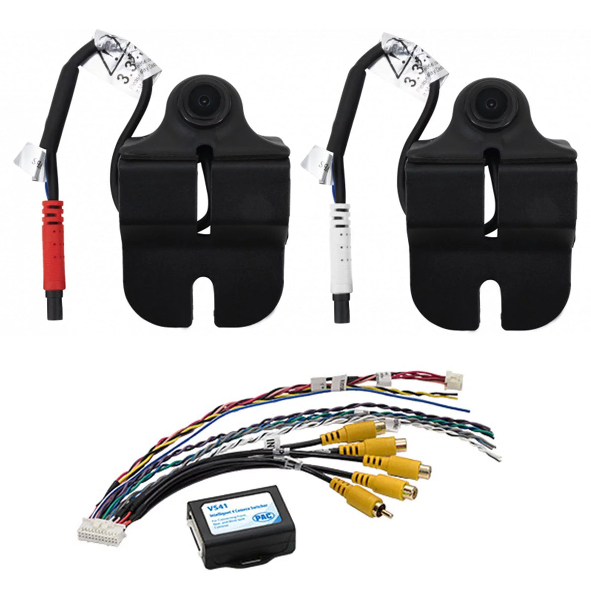 JL Wrangler Blind with NTSC Monitors For Switcher Compatible HDBJL Input Echomaster & Gladiator Camera Spot AHD 480P VS41 Video Camera with JT Kit 720P/CVBS