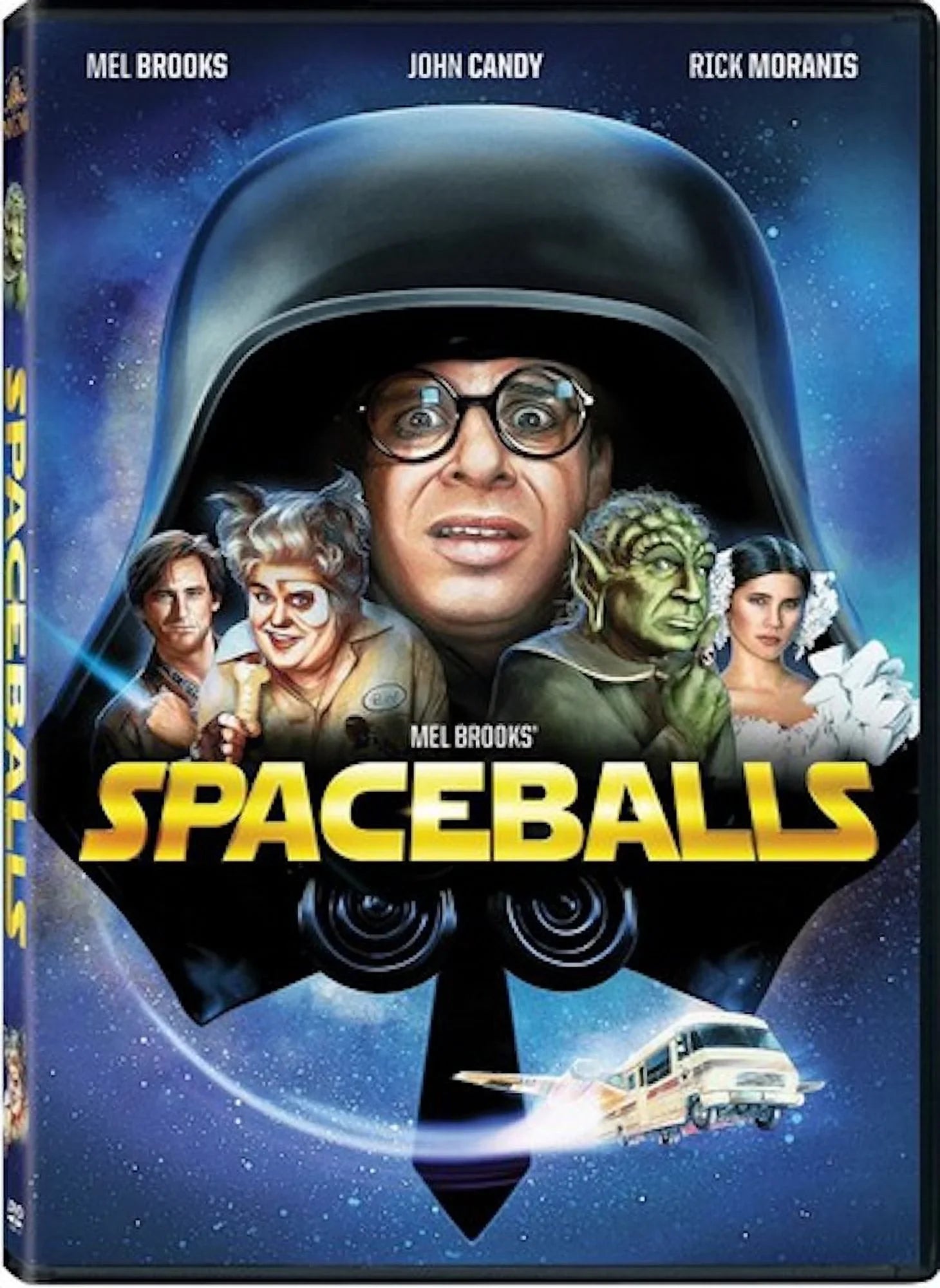 & Card Feature Sci-FI Double Includes Spaceballs Time Quest Galaxy Movie Comedy Art