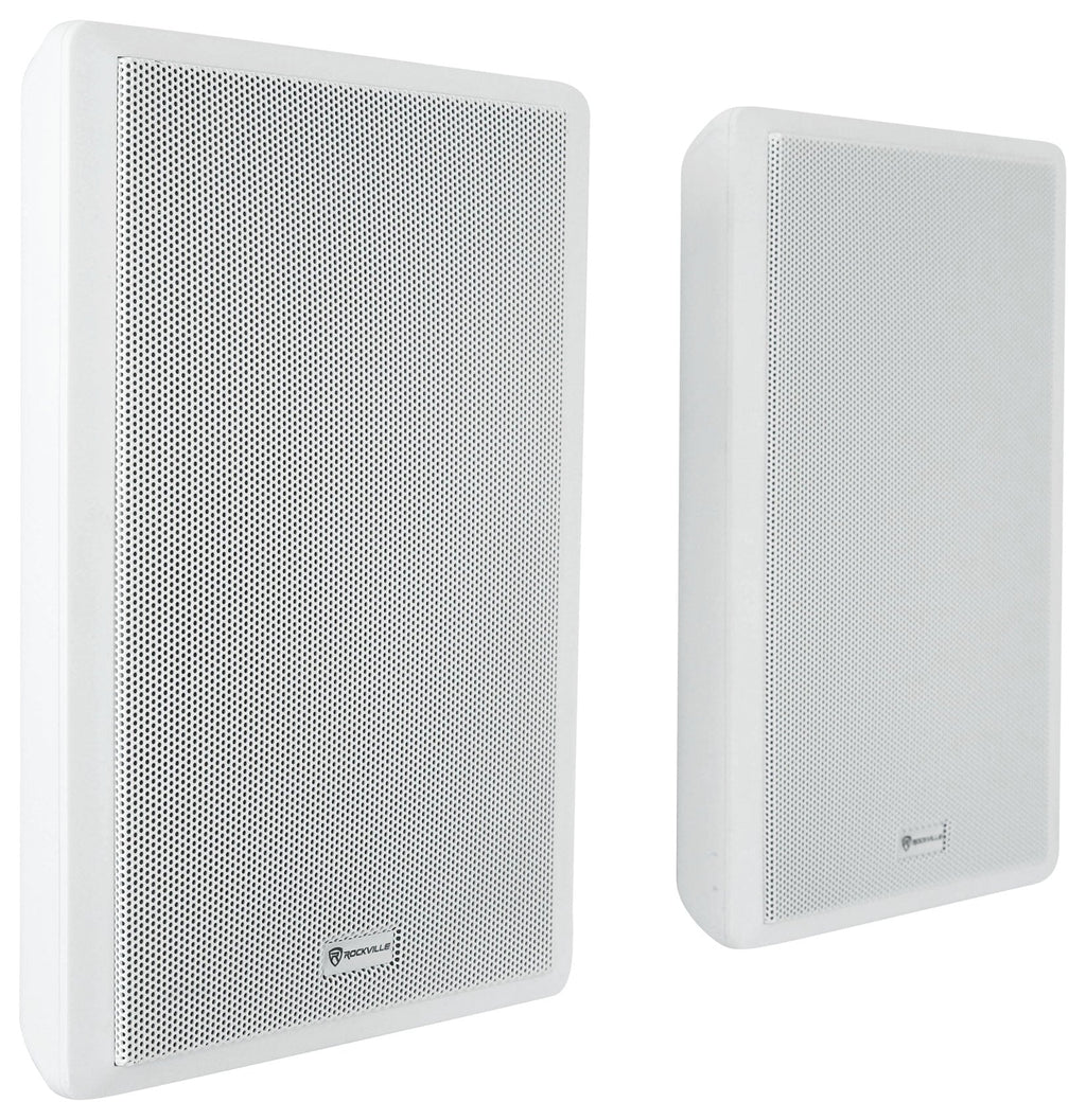 Wall 4 6-Zone Speakers White Slim JBL Restaurant/Bar/Cafe Amplifier+4 Pendant+8